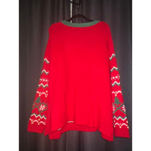 Ugly Christmas Sweater Xmas Size 1X - Picture 3 of 3